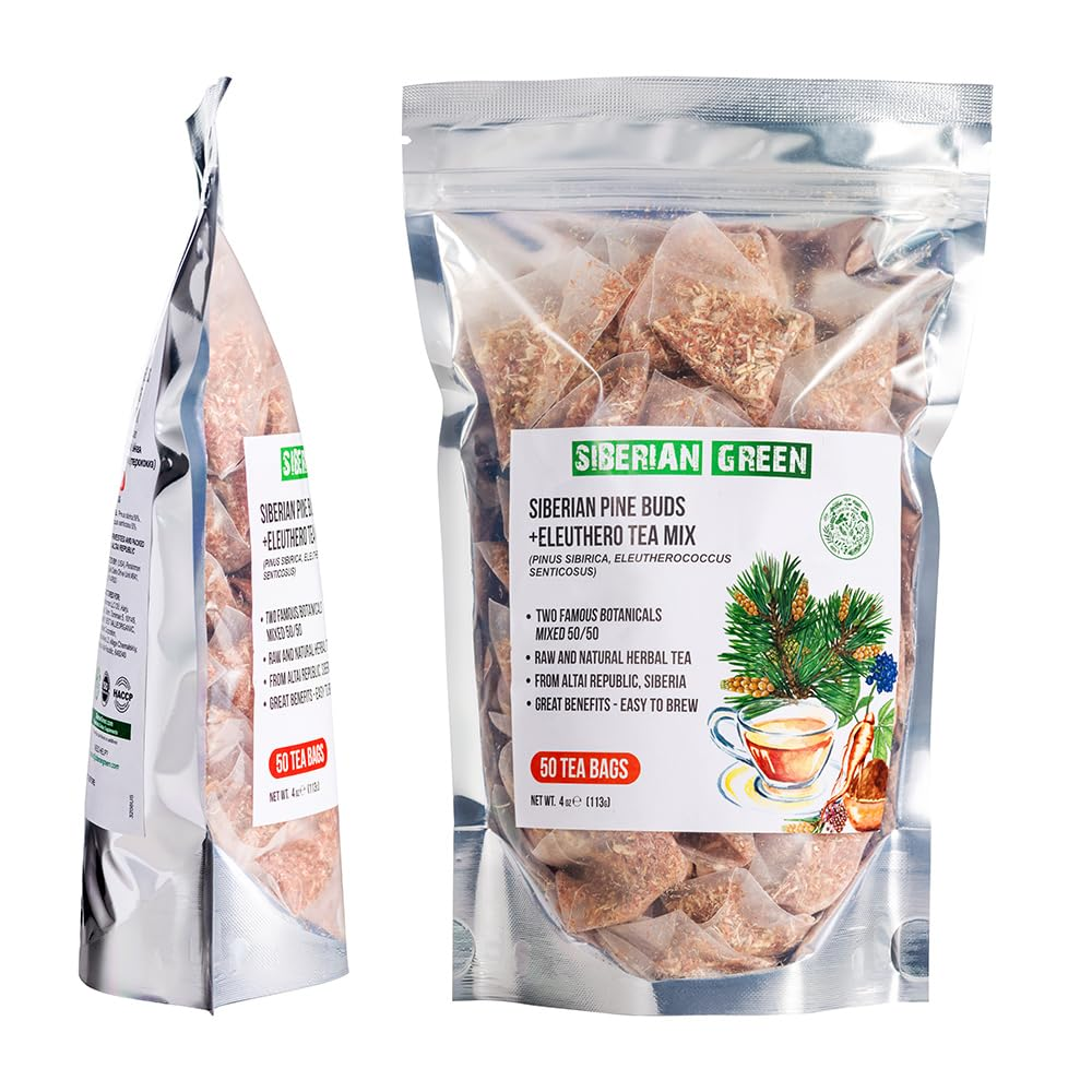 Ginseng Root Tea with Siberian Pine Tree Buds - Image 2