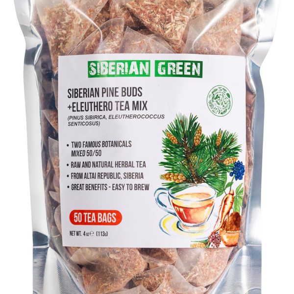Ginseng Root Tea with Siberian Pine Tree Buds