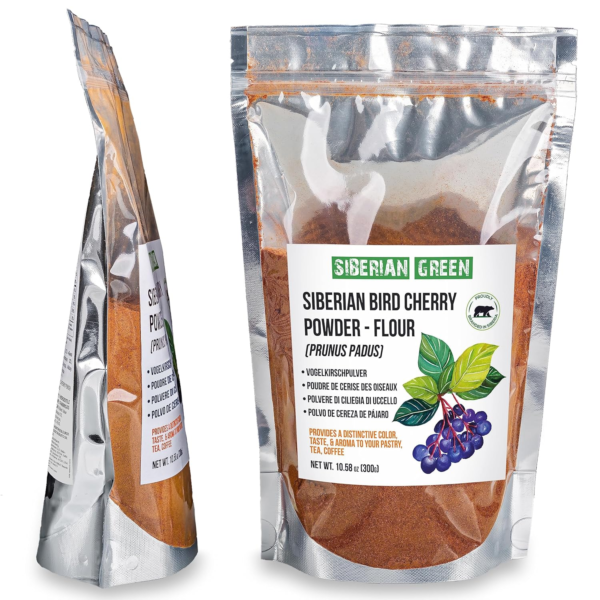 Authentic Siberian Bird Cherry Powder (Flour)