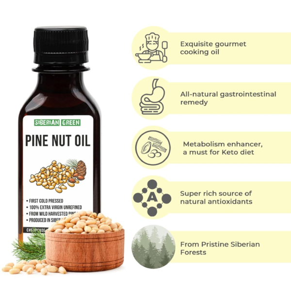 Altai Siberian Pine Nut Oil