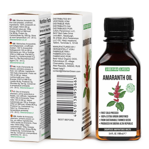 Siberian Amaranth Oil