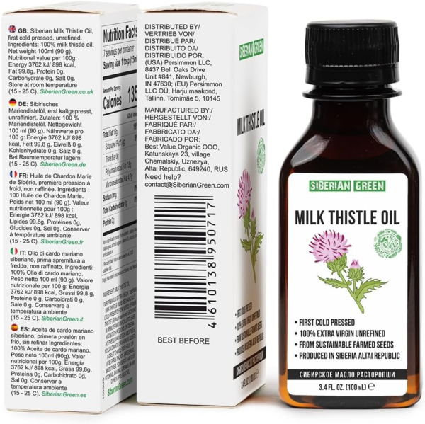 Siberian Milk Thistle Oil