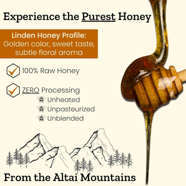 Altay Raw Linden Honey