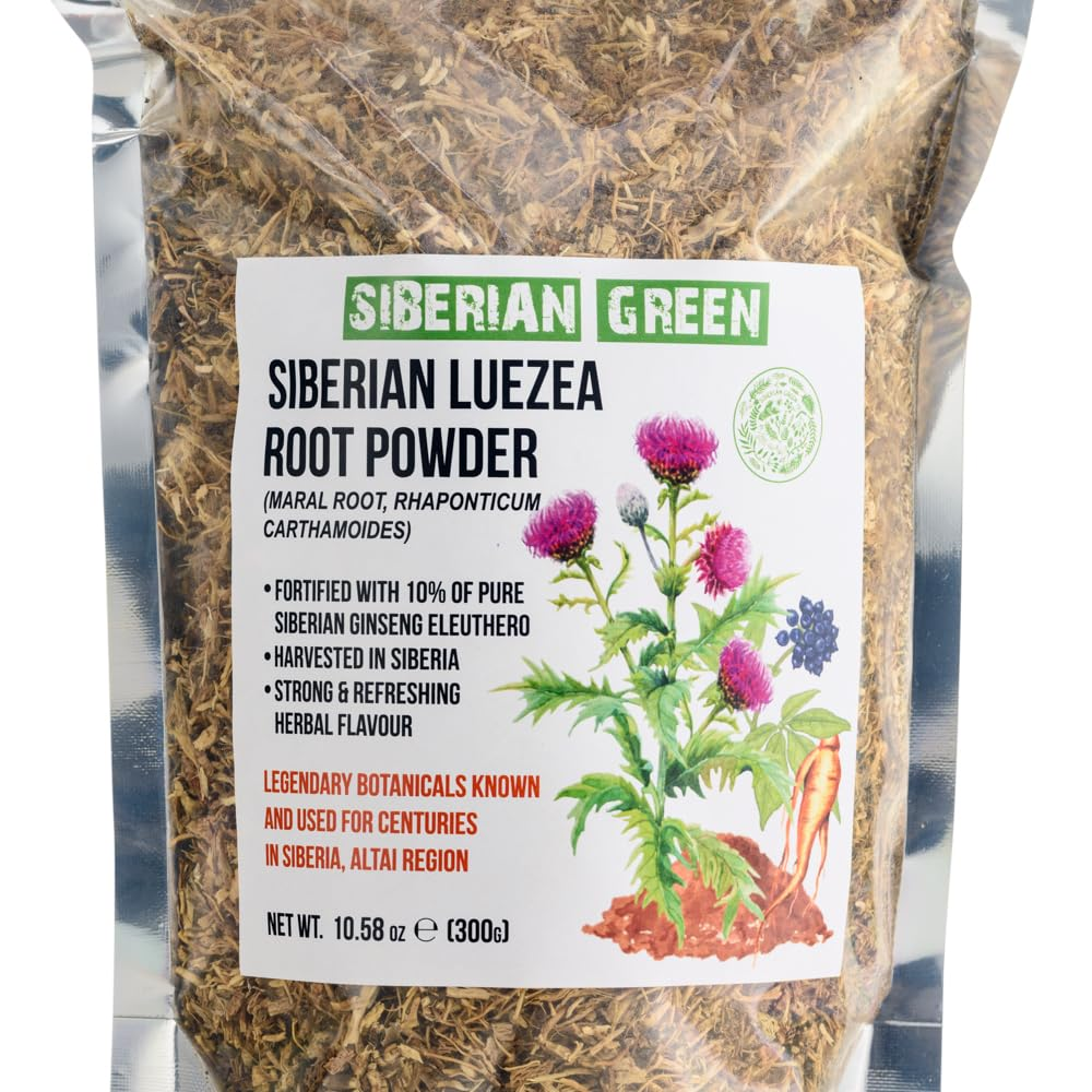 Maral Leuzea Root with Eleuthero Siberian Ginseng - 100% Natural Powder - Image 4