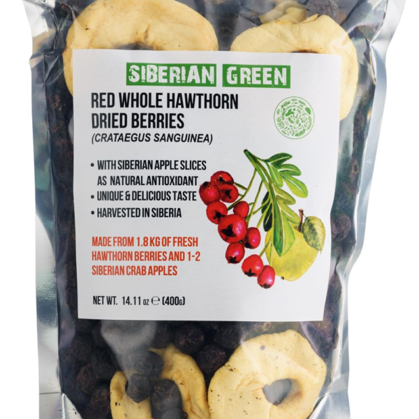 Dried Red Whole Hawthorn Berries with Apple Slices