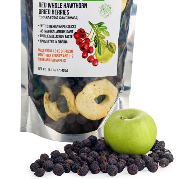 Dried Red Whole Hawthorn Berries with Apple Slices