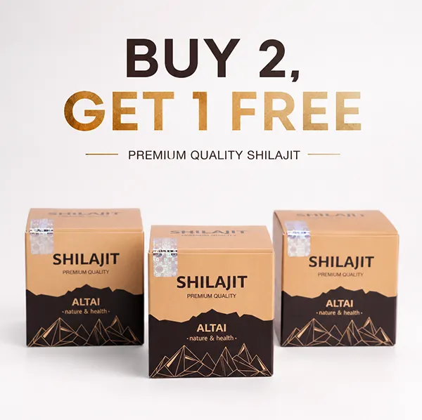 Pure Shilajit Resin — Buy 2, Get 1 Free